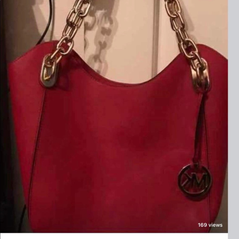 Leather MK Purse.